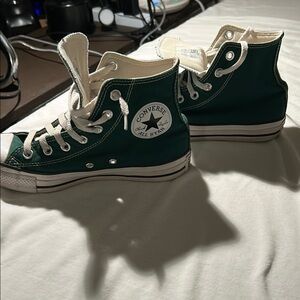 Converse Green High-Top Sneakers